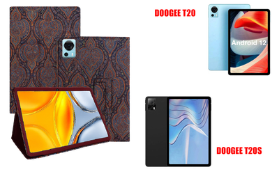 Чехол-подставка CRAYTON для DOOGEE T20, T20S – стиль, защита и ручная сборка, цвет Пестрый
