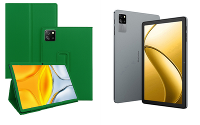 Чохол-підставка CRAYTON для Blackview Tab 60, Tab 60 Pro – стиль, захист і ручна збірка, колір Зелений тм