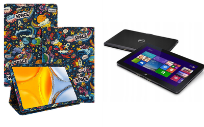 Чехол-подставка CRAYTON для Dell Venue 11 Pro 5130, 7130, 7139, 7140, 7145 – стиль, защита и ручная сборка, цвет Космос