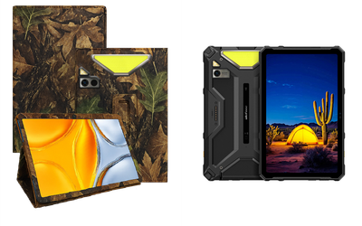 Чехол-подставка CRAYTON для Ulefone Armor Pad 4 Ultra – стиль, защита и ручная сборка, цвет Клен