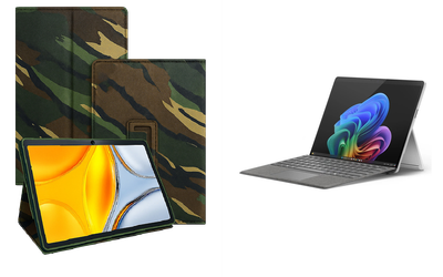 Чехол-подставка CRAYTON для Microsoft Surface 11 pro Copilot+ – стиль, защита и ручная сборка, цвет Сахара