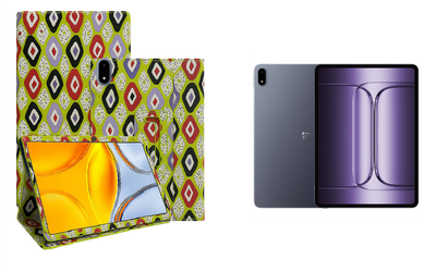 Чехол-подставка CRAYTON для OnePlus Pad 3 – стиль, защита и ручная сборка, цвет Камни