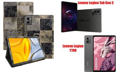 Чехол-подставка CRAYTON для Lenovo Legion Y700, Legion Tab Gen 3 – стиль, защита и ручная сборка, цвет Мех