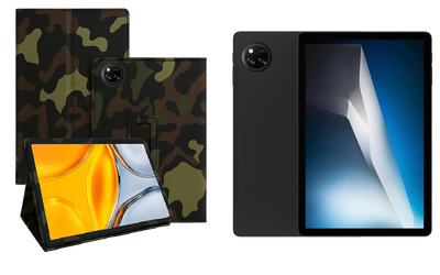 Чохол-підставка CRAYTON для DOOGEE Tab A9 Pro+ – стиль, захист і ручна збірка, колір Хакі тм