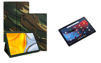 Чехол-подставка CRAYTON для Google Pixel Slate m3 – стиль, защита и ручная сборка, цвет Сахара