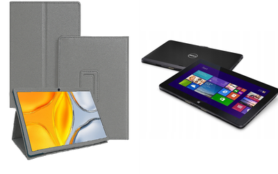 Чехол-подставка CRAYTON для Dell Venue 11 Pro 5130, 7130, 7139, 7140, 7145 – стиль, защита и ручная сборка, цвет Серый тм