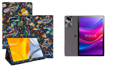 Чохол-підставка CRAYTON для Pixus Combo – стиль, захист і ручна збірка, колір Космос