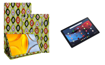 Чехол-подставка CRAYTON для Google Pixel Slate m3 – стиль, защита и ручная сборка, цвет Камни