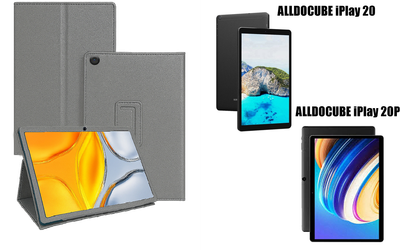 Чехол-подставка CRAYTON для ALLDOCUBE iPlay 20, iPlay 20P – стиль, защита и ручная сборка, цвет Серый тм