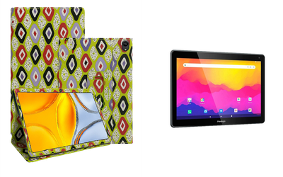 Чехол-подставка CRAYTON для Prestigio Muze 3231 4G, Muze 4231 4G – стиль, защита и ручная сборка, цвет Камни