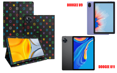 Чехол-подставка CRAYTON для DOOGEE U9, DOOGEE U11 – стиль, защита и ручная сборка, цвет Л черный