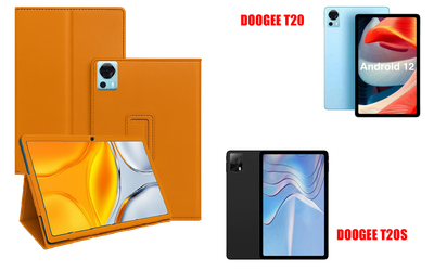 Чехол-подставка CRAYTON для DOOGEE T20, T20S – стиль, защита и ручная сборка, цвет Оранжевый