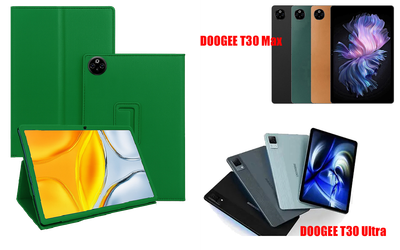 Чехол-подставка CRAYTON для DOOGEE T30 Max, T30 Ultra – стиль, защита и ручная сборка, цвет Зеленый тм