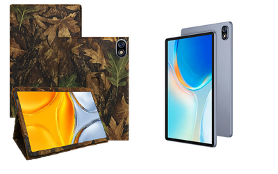 Чехол-подставка CRAYTON для Ulefone Tab W10 – стиль, защита и ручная сборка, цвет Клен