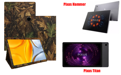 Чохол-підставка CRAYTON для Pixus Hammer, Pixus Titan – стиль, захист і ручна збірка, колір Клен