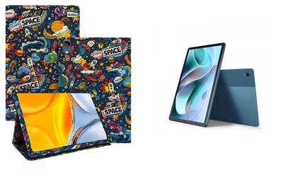 Чехол-подставка CRAYTON для Motorola Moto Tab G70 – стиль, защита и ручная сборка, цвет Космос
