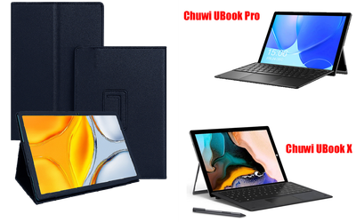 Чехол-подставка CRAYTON для Chuwi UBook Pro, UBook X – стиль, защита и ручная сборка, цвет Синий тм