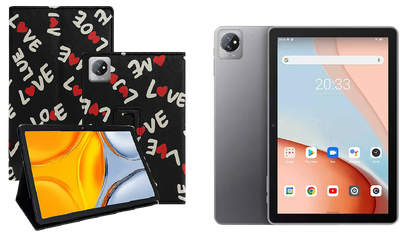 Чехол-подставка CRAYTON для Blackview Tab 70 – стиль, защита и ручная сборка, цвет Лав