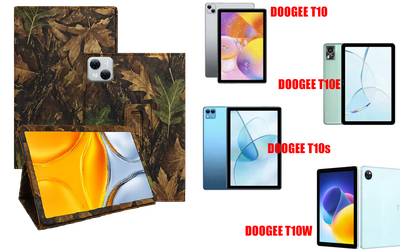 Чехол-подставка CRAYTON для DOOGEE T10, T10E, T10s, T10W – стиль, защита и ручная сборка, цвет Клен