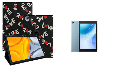 Чехол-подставка CRAYTON для Blackview Tab 50 – стиль, защита и ручная сборка, цвет Лав