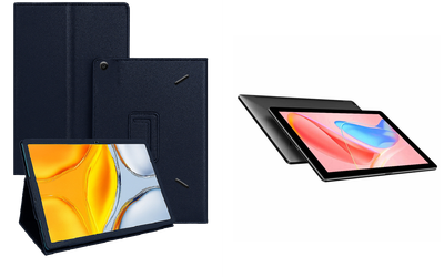 Чехол-подставка CRAYTON для Chuwi HiPad X, HiPad X (2020) – стиль, защита и ручная сборка, цвет Синий тм