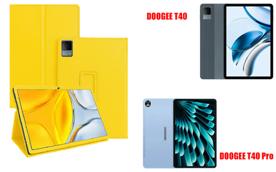 Чехол-подставка CRAYTON для DOOGEE T40, DOOGEE T40 Pro – стиль, защита и ручная сборка, цвет Жёлтый