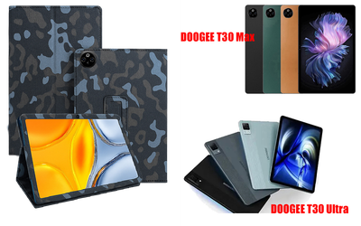 Чехол-подставка CRAYTON для DOOGEE T30 Max, T30 Ultra – стиль, защита и ручная сборка, цвет Хаки зима