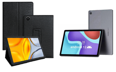 Чехол-подставка CRAYTON для ALLDOCUBE iPlay 50, iPlay 50 Pro – стиль, защита и ручная сборка, цвет Крокодил
