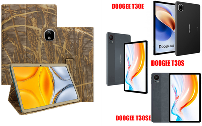 Чехол-подставка CRAYTON для DOOGEE T30E, T30S, T30SE – стиль, защита и ручная сборка, цвет Камыш