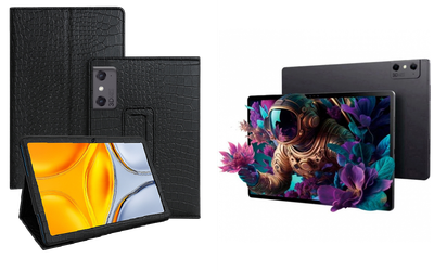 Чехол-подставка CRAYTON для ZTE Nubia Pad 3D – стиль, защита и ручная сборка, цвет Крокодил