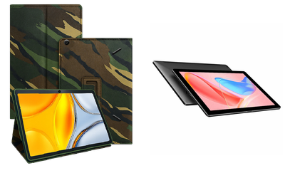 Чехол-подставка CRAYTON для Chuwi HiPad X, HiPad X (2020) – стиль, защита и ручная сборка, цвет Сахара