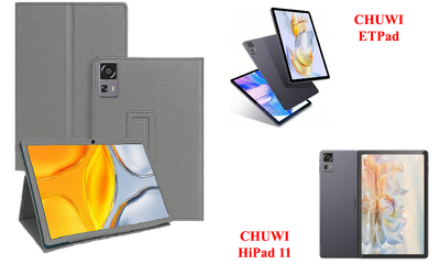 Чехол-подставка CRAYTON для CHUWI ETPad, CHUWI HiPad 11 – стиль, защита и ручная сборка, цвет Серый тм