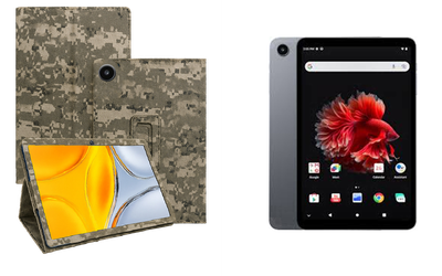 Чехол-подставка CRAYTON для ALLDOCUBE iPlay mini 50 Pro – стиль, защита и ручная сборка, цвет Пиксель М14