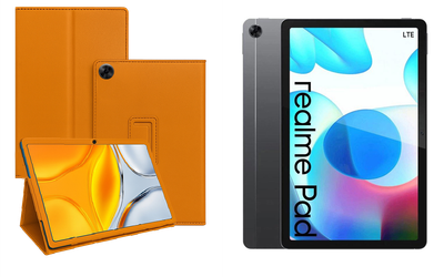 Чохол-підставка CRAYTON для Realme Pad 10.4 – стиль, захист і ручна збірка, колір Помаранчевий