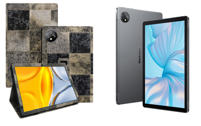 Чехол-подставка CRAYTON для Blackview Tab 80 – стиль, защита и ручная сборка, цвет Мех