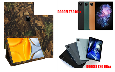 Чехол-подставка CRAYTON для DOOGEE T30 Max, T30 Ultra – стиль, защита и ручная сборка, цвет Клен