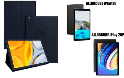 Чехол-подставка CRAYTON для ALLDOCUBE iPlay 20, iPlay 20P – стиль, защита и ручная сборка, цвет Синий тм