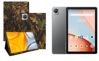 Чехол-подставка CRAYTON для Blackview Tab 7, Tab 7 Pro – стиль, защита и ручная сборка, цвет Клен