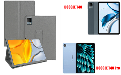 Чехол-подставка CRAYTON для DOOGEE T40, DOOGEE T40 Pro – стиль, защита и ручная сборка, цвет Серый тм