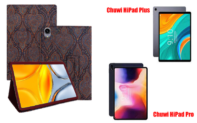 Чехол-подставка CRAYTON для Chuwi HiPad Plus, HiPad Pro – стиль, защита и ручная сборка, цвет Пестрый