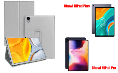 Чохол-підставка CRAYTON для Chuwi HiPad Plus, HiPad Pro – стиль, захист і ручна збірка, колір Срібло