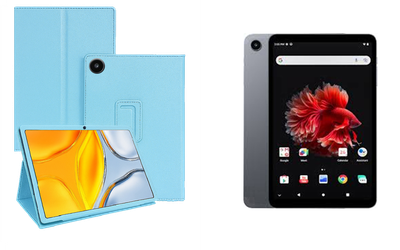 Чехол-подставка CRAYTON для ALLDOCUBE iPlay mini 50 Pro – стиль, защита и ручная сборка, цвет Голубой