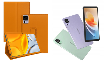 Чехол-подставка CRAYTON для DOOGEE T20 Mini, T20 Mini Pro – стиль, защита и ручная сборка, цвет Оранжевый