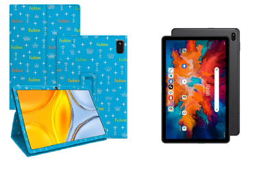 Чехол-подставка CRAYTON для Umidigi A11 TAB – стиль, защита и ручная сборка, цвет Фэшн синий