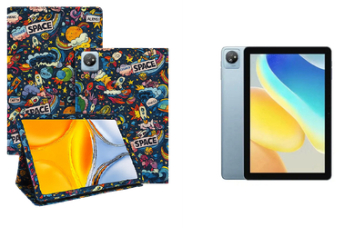 Чехол-подставка CRAYTON для Blackview TAB 30 – стиль, защита и ручная сборка, цвет Космос