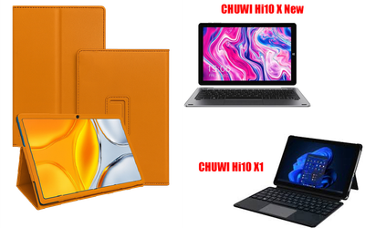 Чохол-підставка CRAYTON для CHUWI Hi10 X New, Hi10 X1 – стиль, захист і ручна збірка, колір Помаранчевий
