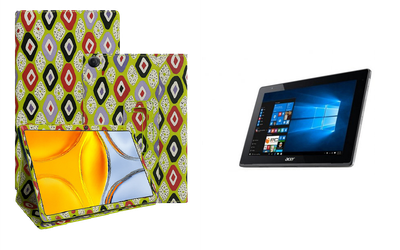 Чехол-подставка CRAYTON для Acer One 10 S1003 – стиль, защита и ручная сборка, цвет Камни