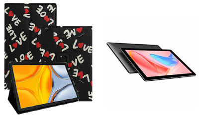 Чехол-подставка CRAYTON для Chuwi HiPad X, HiPad X (2020) – стиль, защита и ручная сборка, цвет Лав