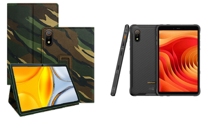 Чехол-подставка CRAYTON для Ulefone Armor Pad Lite, Armor Pad Pro – стиль, защита и ручная сборка, цвет Сахара