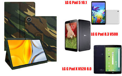 Чохол-підставка CRAYTON для LG G Pad 5 10.1, Pad 8.3, Pad X 8.0 – стиль, захист і ручна збірка, колір Сахара